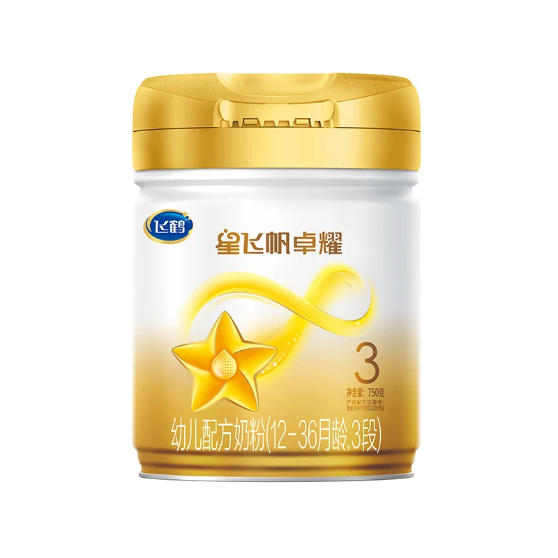 飞鹤星飞帆卓耀奶粉3段750g HY