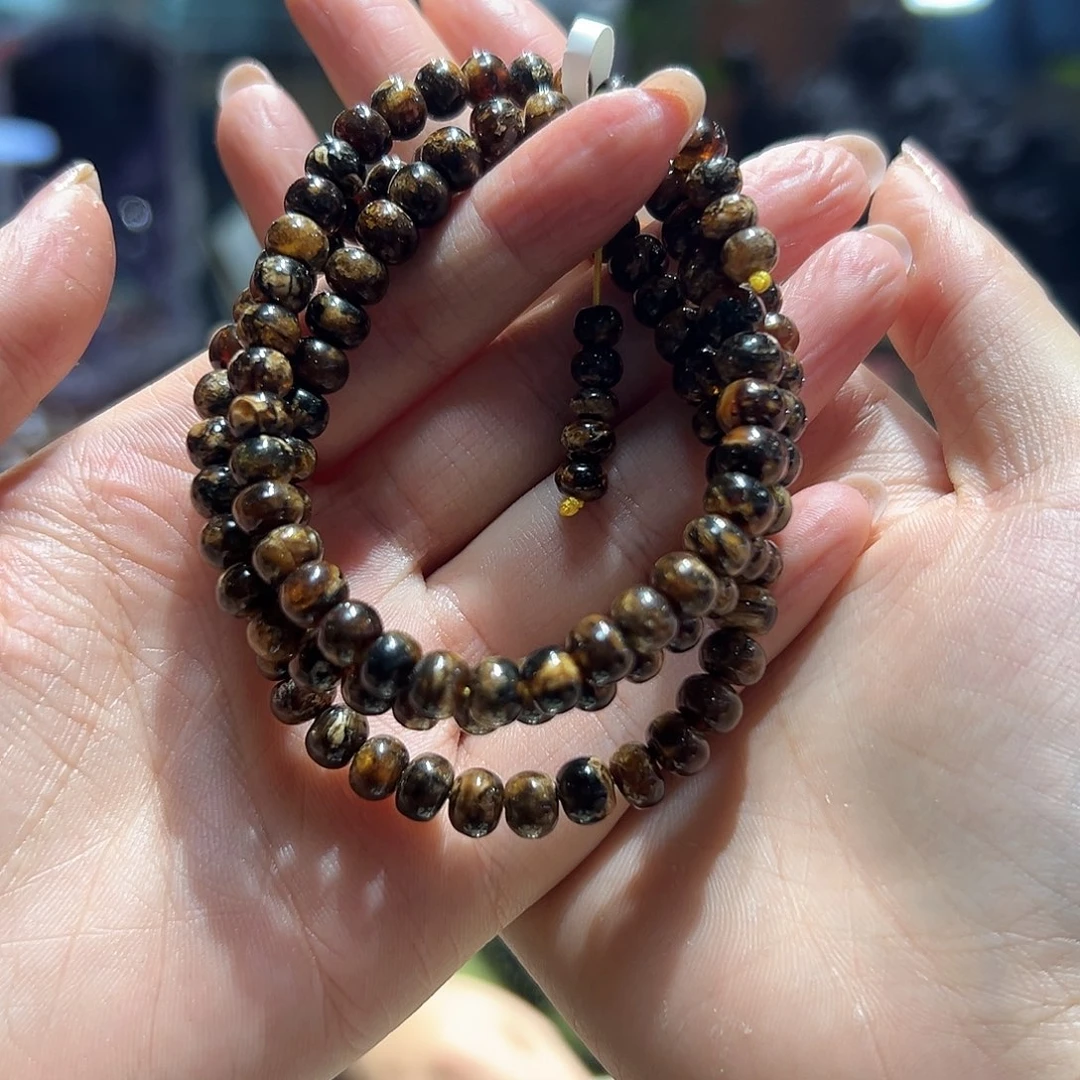 裸石琥珀未镶嵌6M20-76