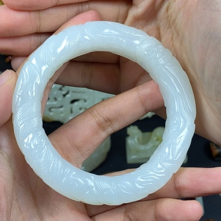 未镶嵌和田玉把件三*