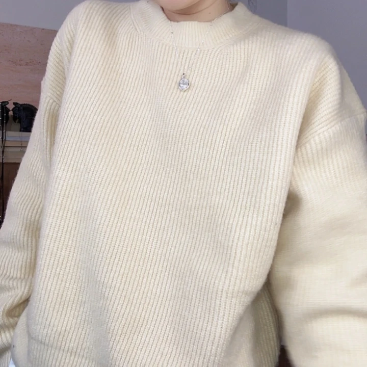 羊毛混纺 现货嫩黄色大阔版