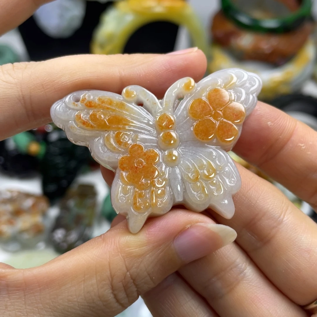 颈饰未镶嵌翡翠牌子