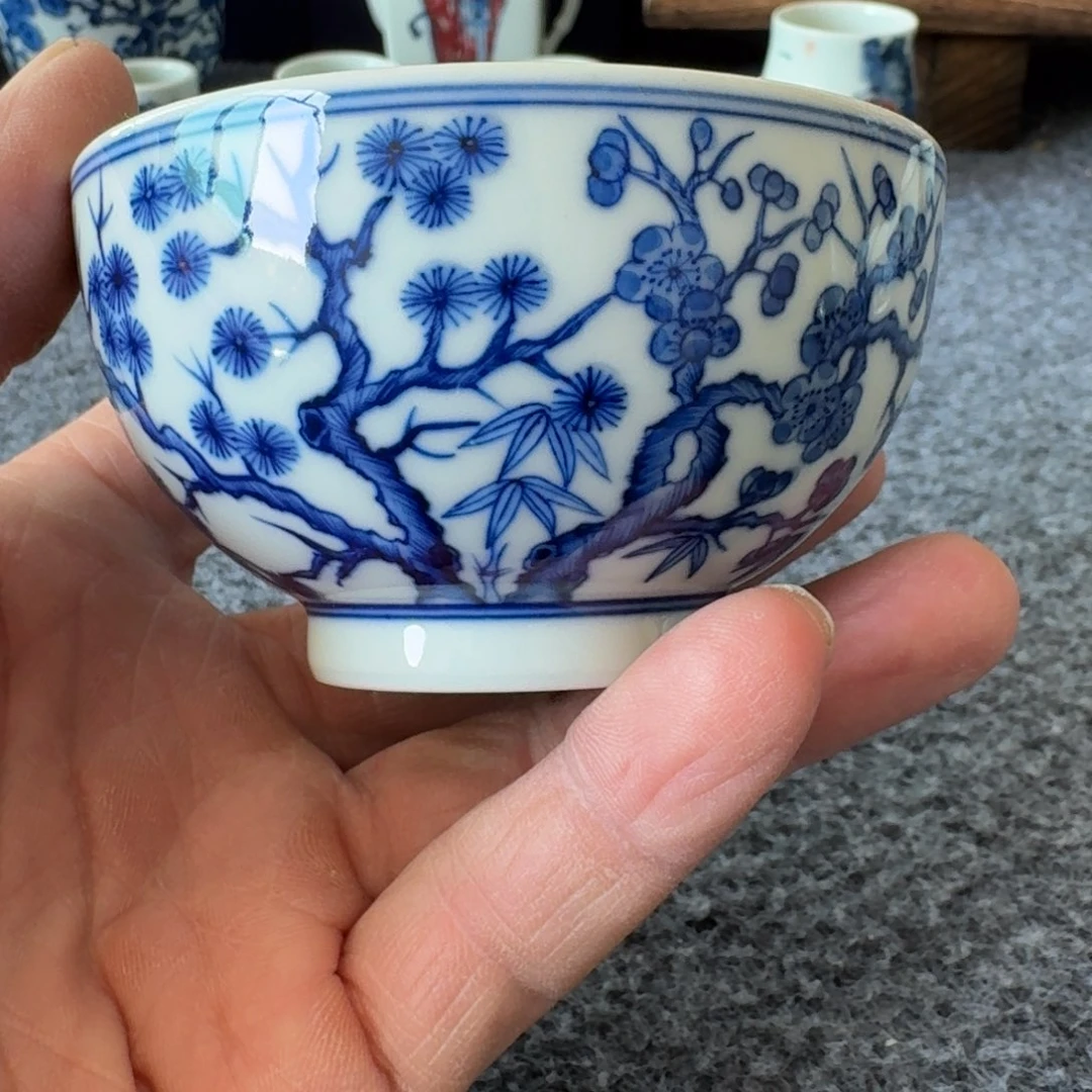 现代景德镇陶瓷手绘茶具
