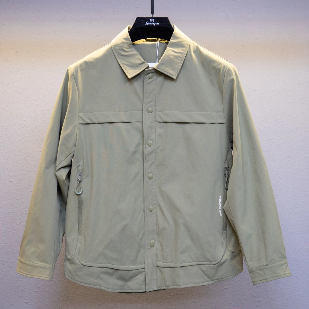 春季男士修身夹克简约高品质时尚轻奢休闲翻领春秋男士百搭上衣男