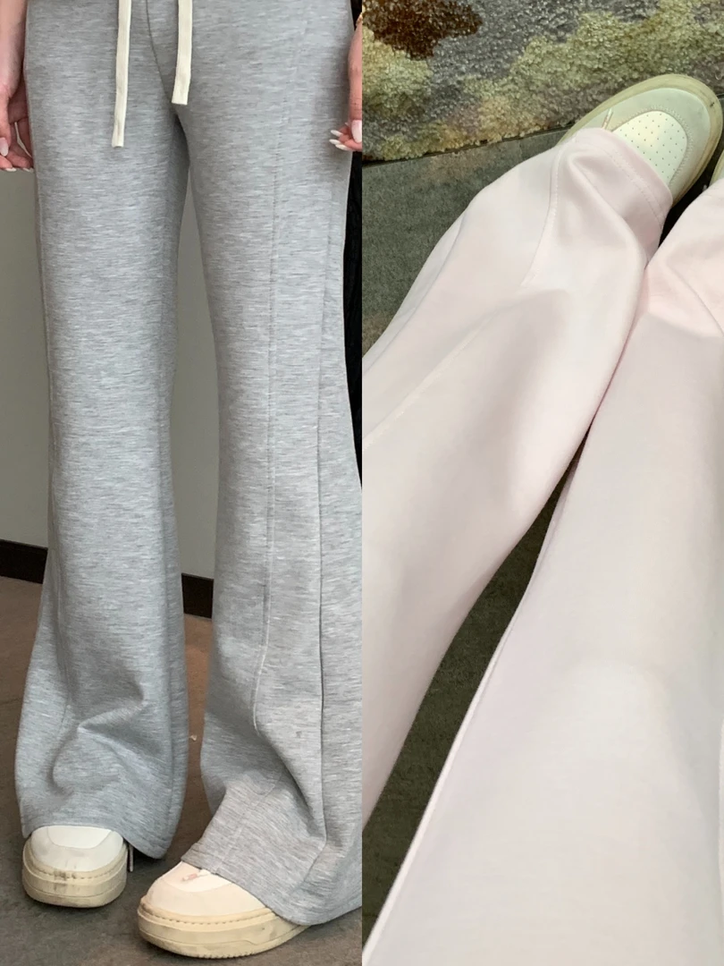 vuillard【云朵裤】超绝比例弹力显瘦修身层次感微喇裤休闲裤