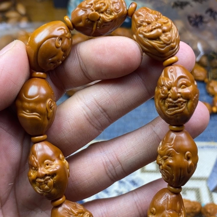 手串/手链橄榄核橄榄核雕工艺手串
