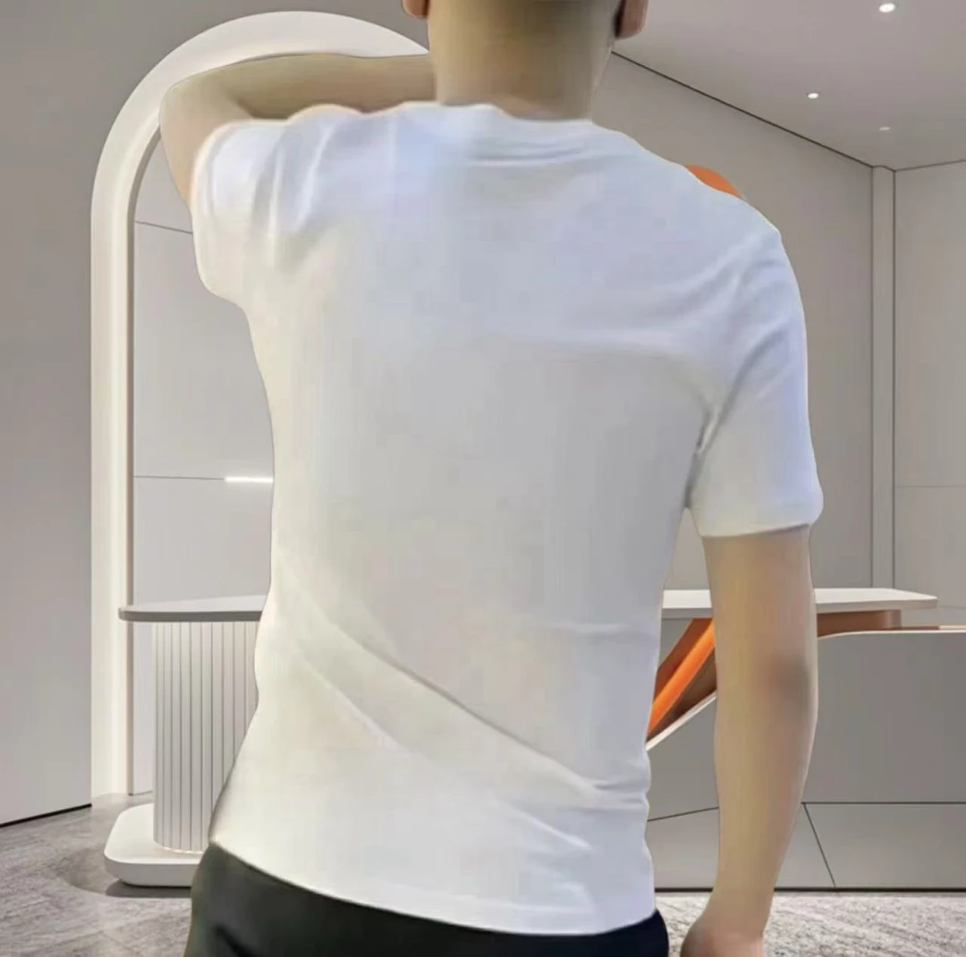 2025新款夏季男T恤短袖女上衣重磅纯棉潮牌印花情侣