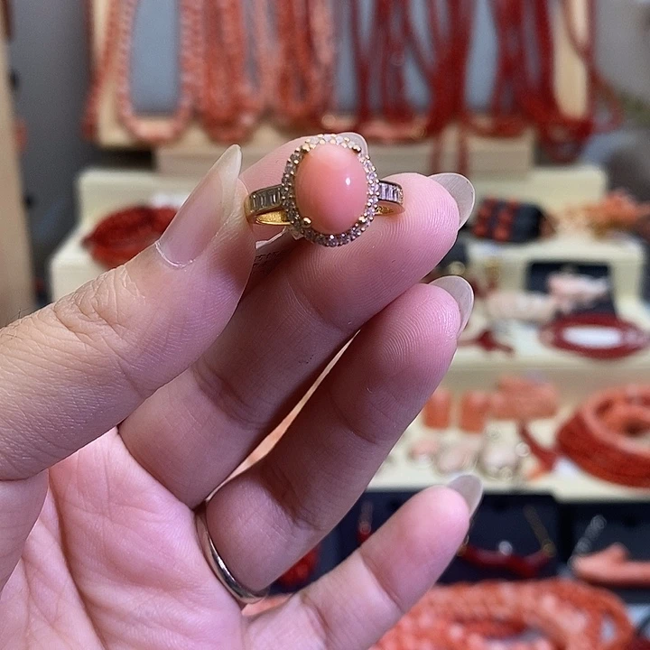 锆石非金属合金戒指
