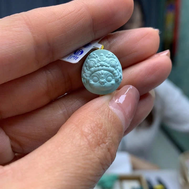 绿松石未镶嵌配饰