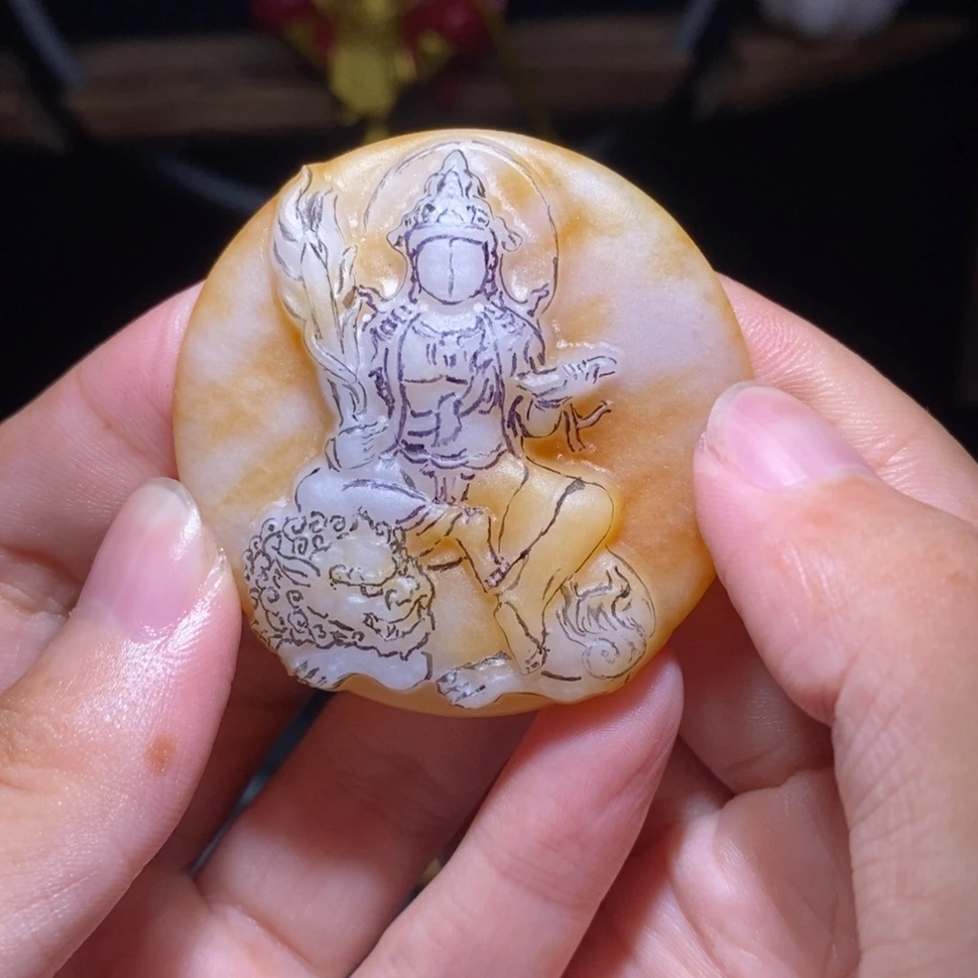 定制翡翠未镶嵌洪*志翡翠