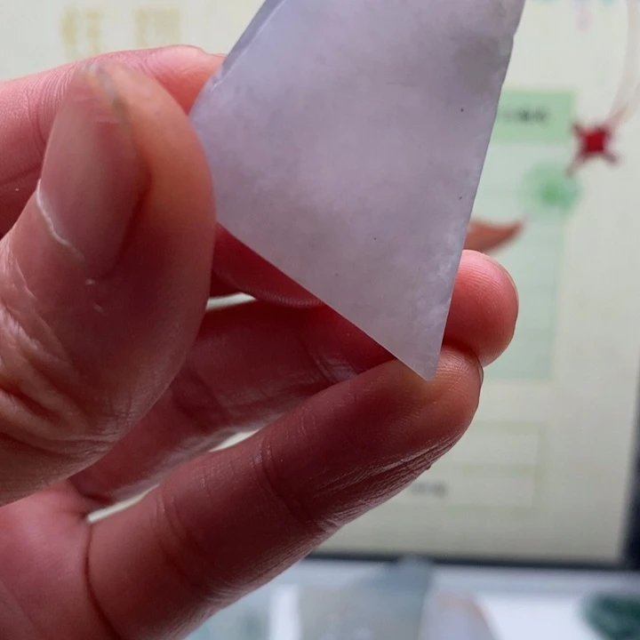 翡翠未镶嵌颈饰缅甸翡翠A货边角