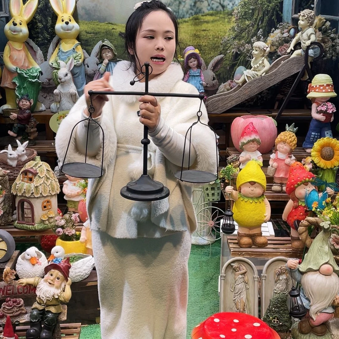 摆件花园摆件红红火火