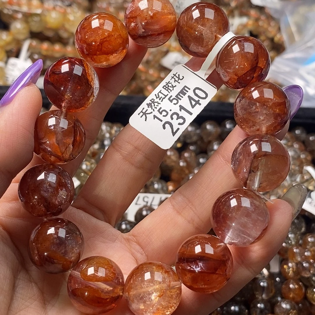 未镶嵌水晶手链水