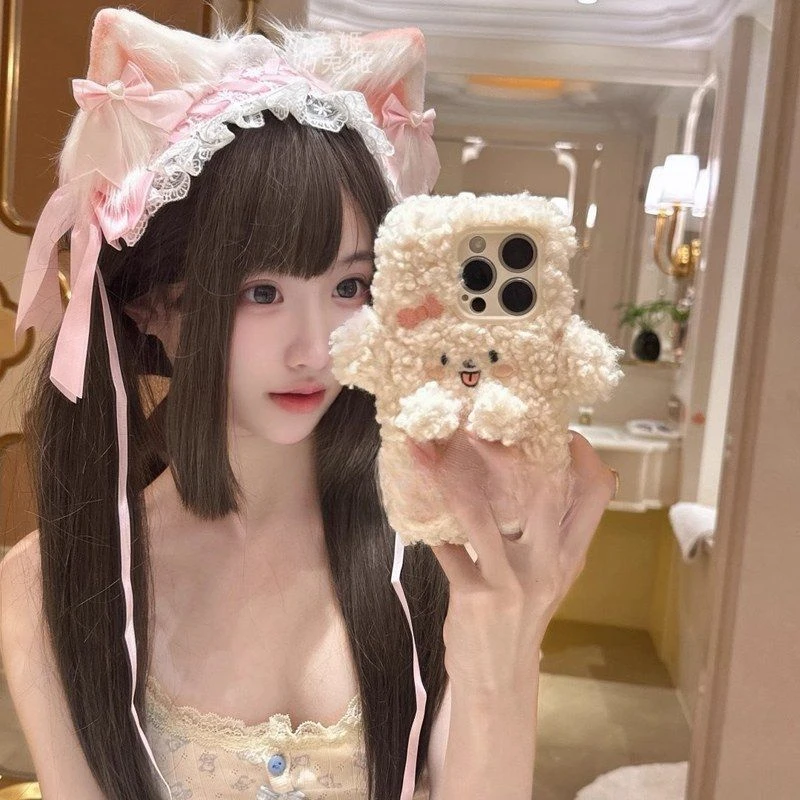 洛丽塔cosplay猫耳朵发箍lolita猫娘兽耳发带KC头饰发夹发饰发带
