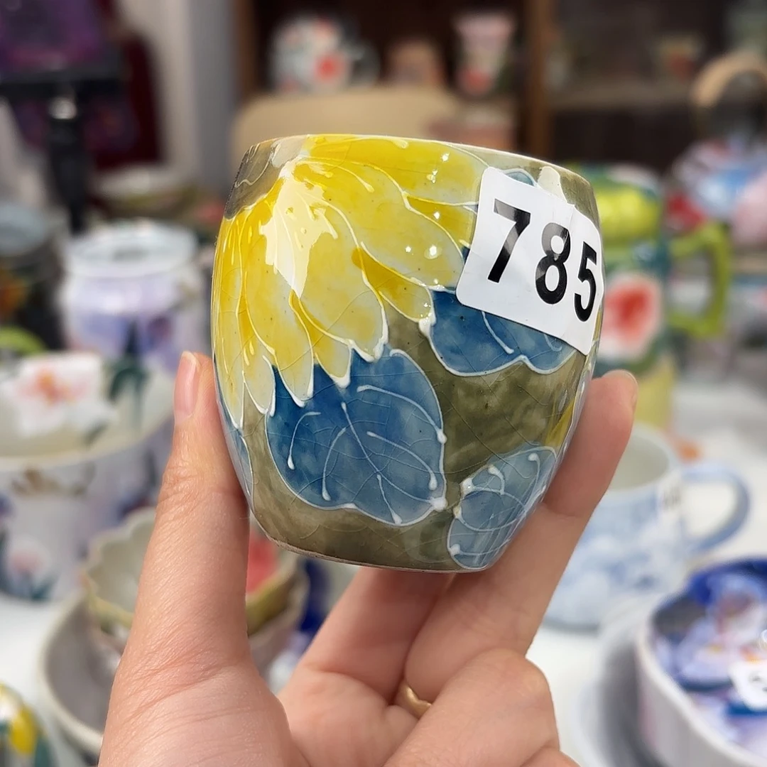 景德镇手绘高温釉下彩陶瓷茶具