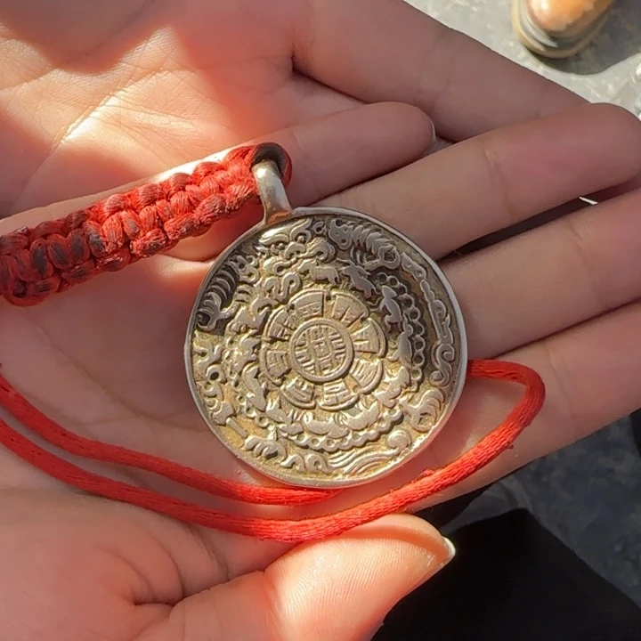 桑杰出品小元素配饰九宫八卦牌