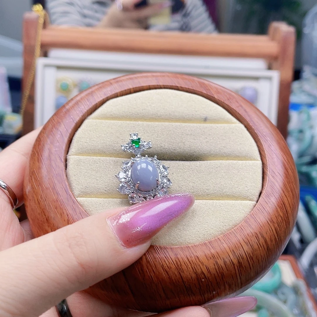 翡翠未镶嵌颈饰天然翡翠Ａ货