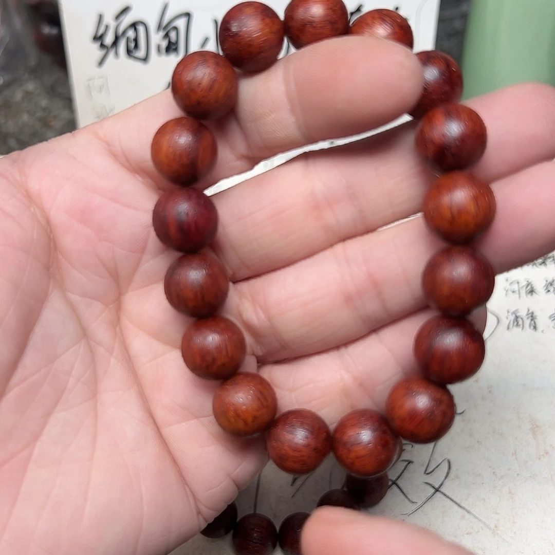 藤类缅甸小叶降真香1.2圆珠红油超一档