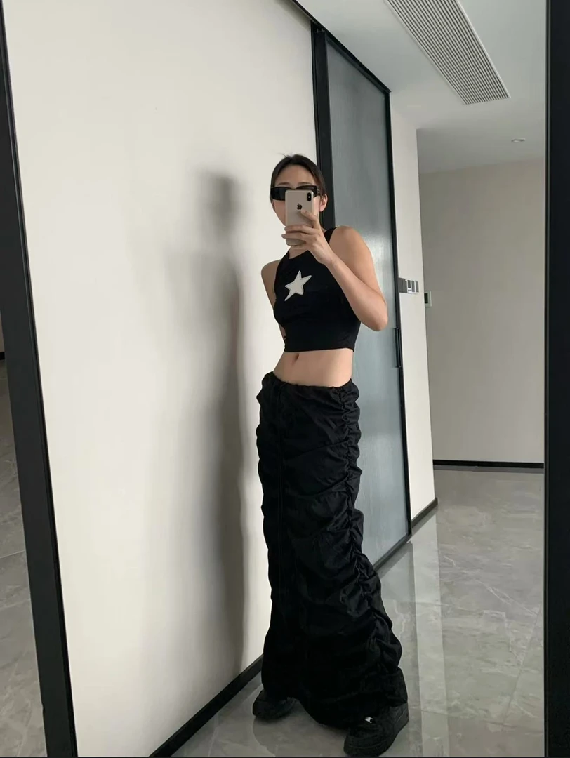 堆堆裙   机能半身裙