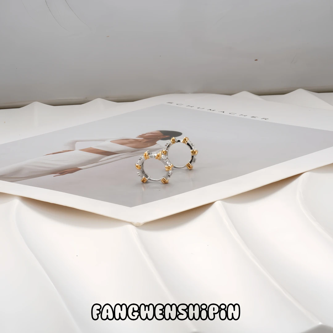 铜合金锆石耳饰 耳环1147