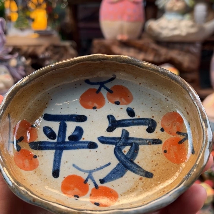 陶摆件小镇青花每日有新品