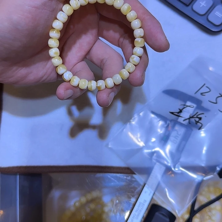 手链琥珀未镶嵌大***镖蜜蜡