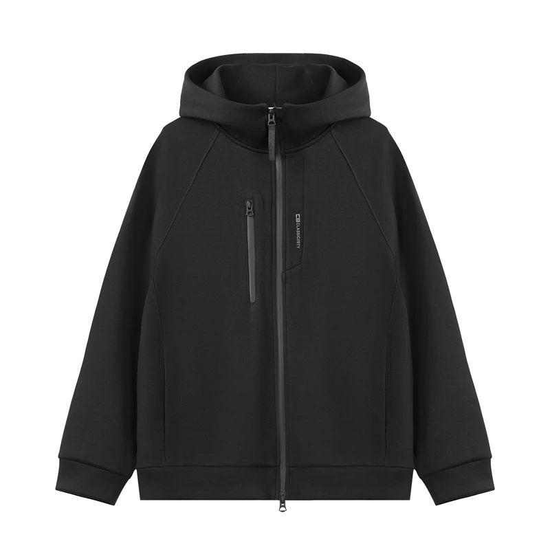 秋上新【胡轩推荐】户外运动休闲拼接连帽夹克外套S105411048101