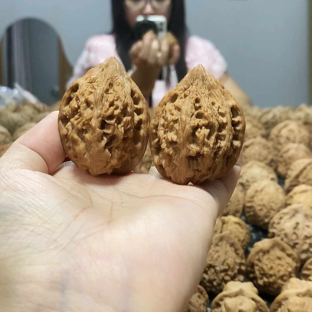 吊坠文玩核桃大沽石38