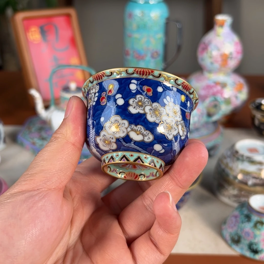 淡**之纯手工手绘 高端茶器