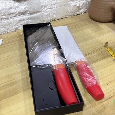 微瑕，不锈钢水果刀，切菜刀不能抗骨红