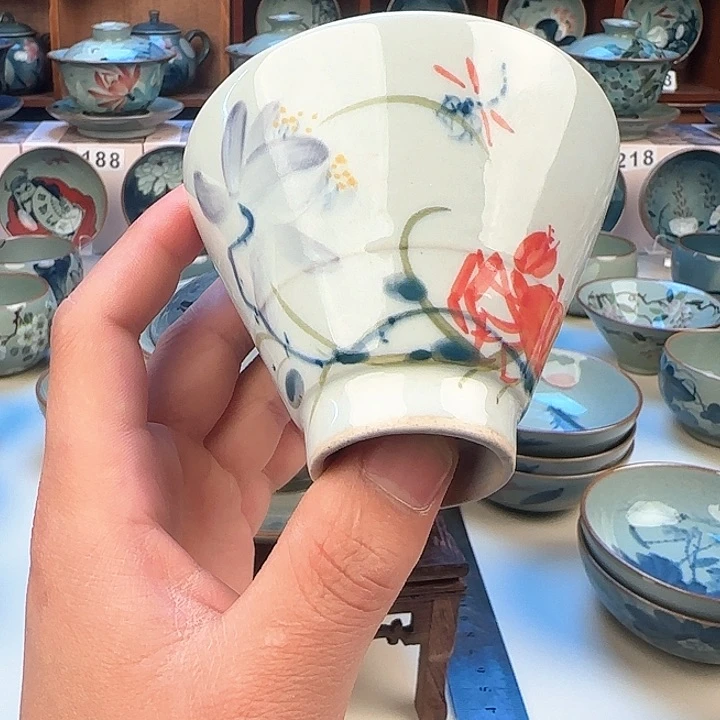 景德镇陶瓷陶瓷杯茶具