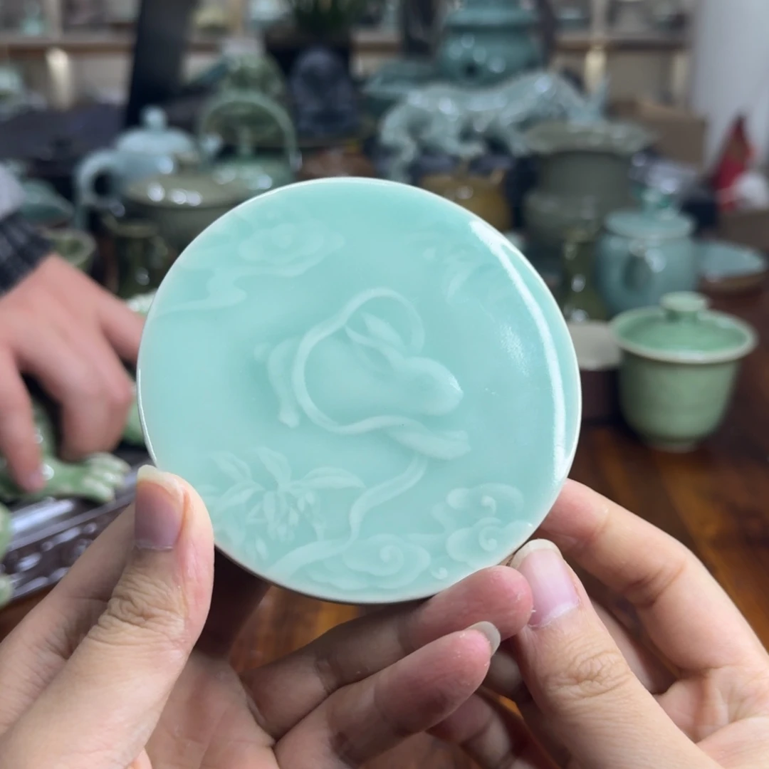 小仲青瓷茶器微瑕7136