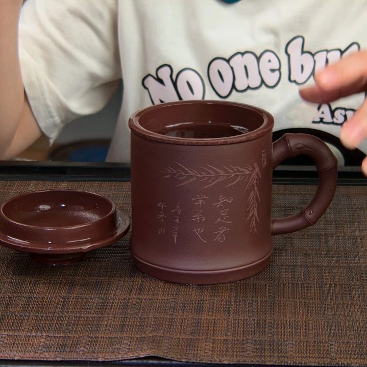 茶杯紫砂高货放漏