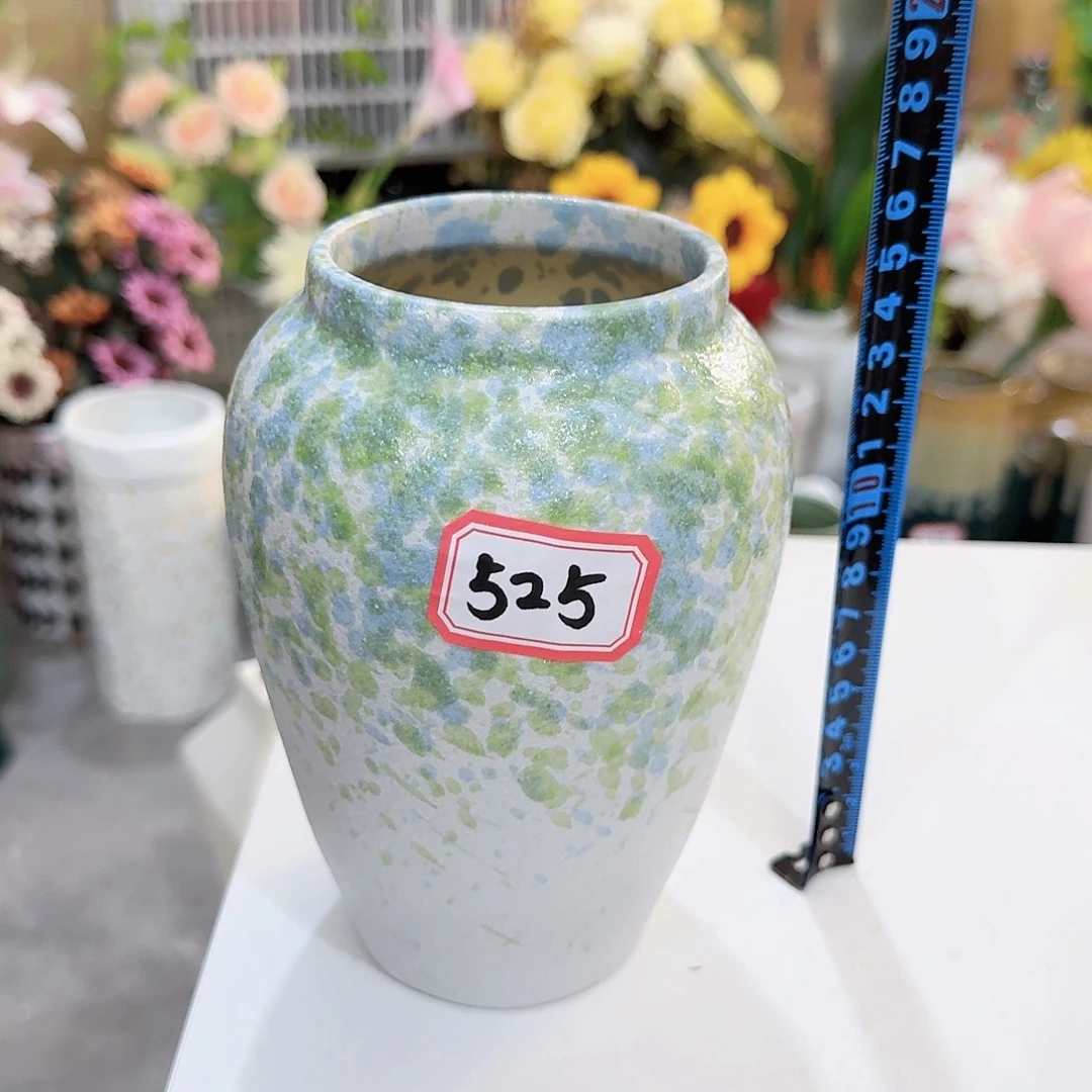 525号小号陶瓷15.8厘米微瑕一个