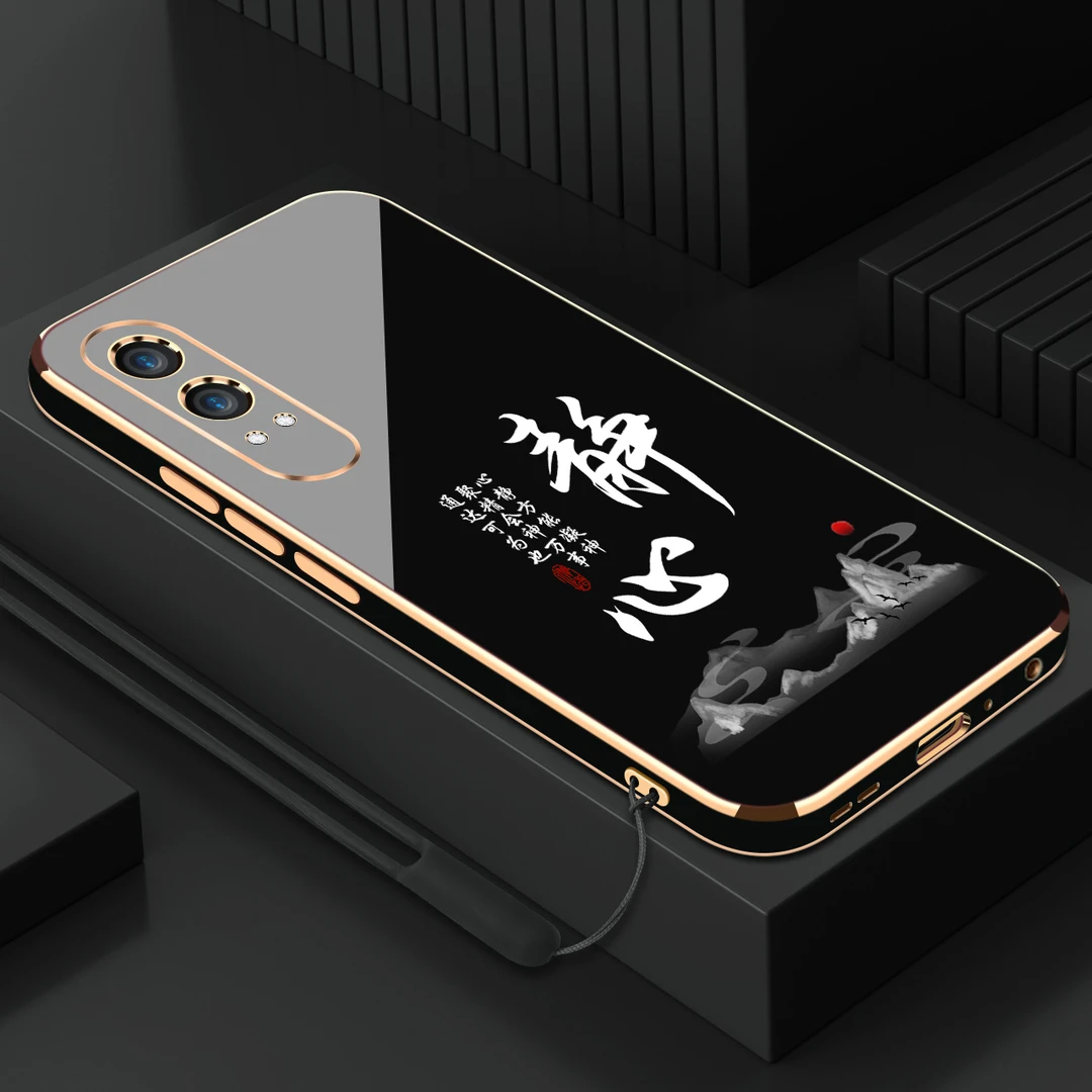 电镀静心适用oppok12x手机壳全包防摔硅胶软壳【送挂绳】