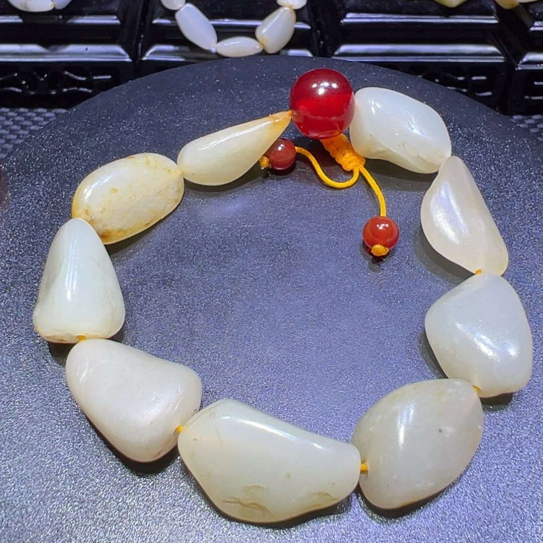 和田玉（子料）未镶嵌颈饰45克-57