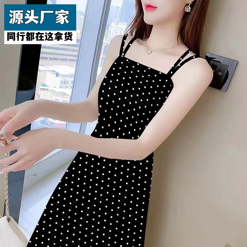 梵乐芬吊带裙夏季新中式面料减龄遮肉外穿无袖甜美可修身名媛