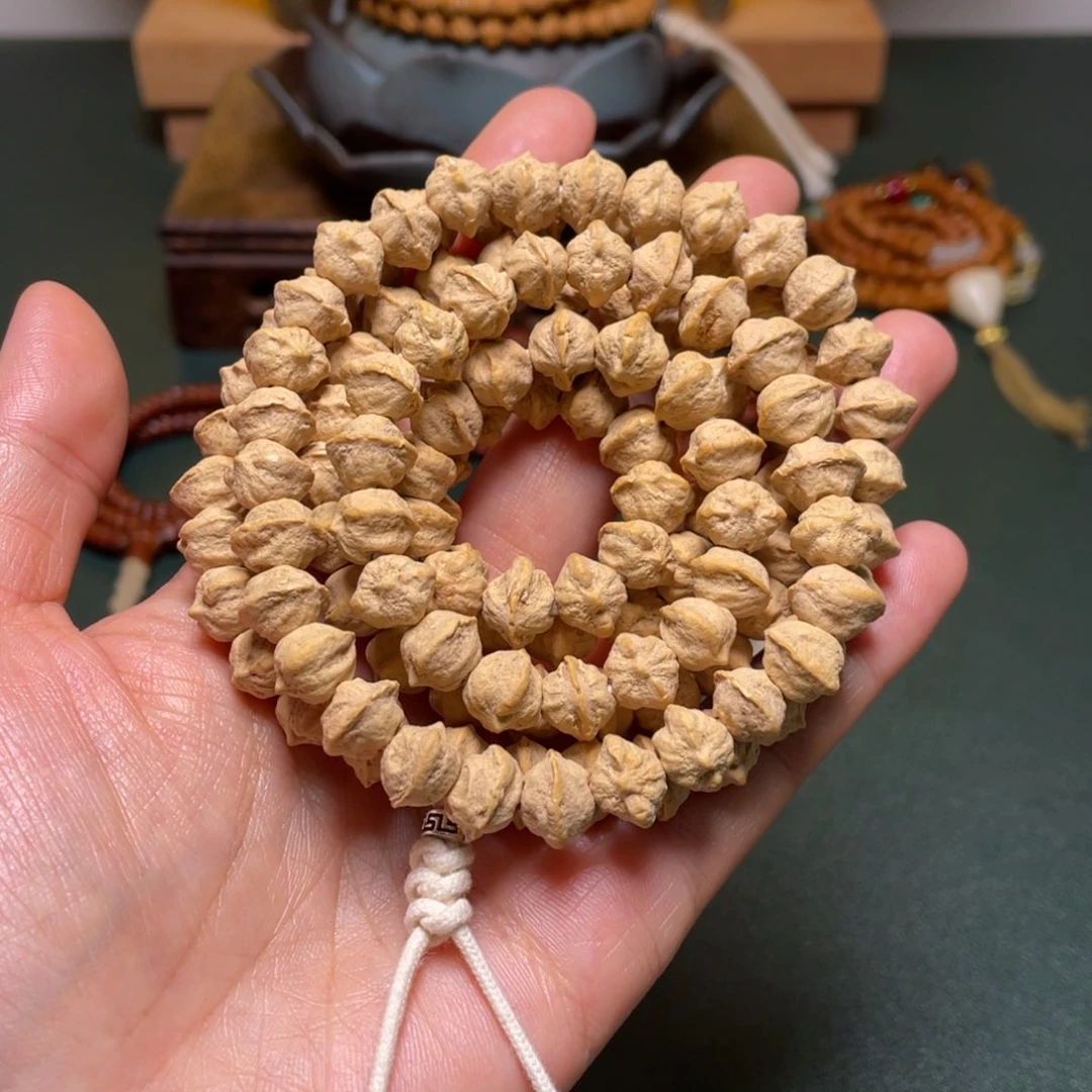 柏香籽/百香籽吊坠猫头鹰长串