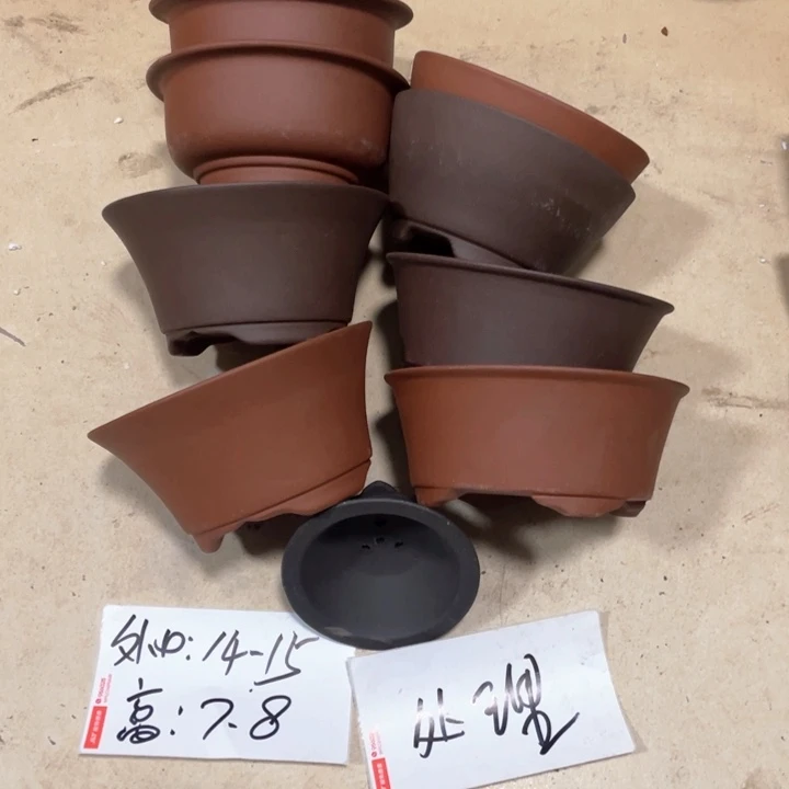 紫砂花盆紫砂花盆