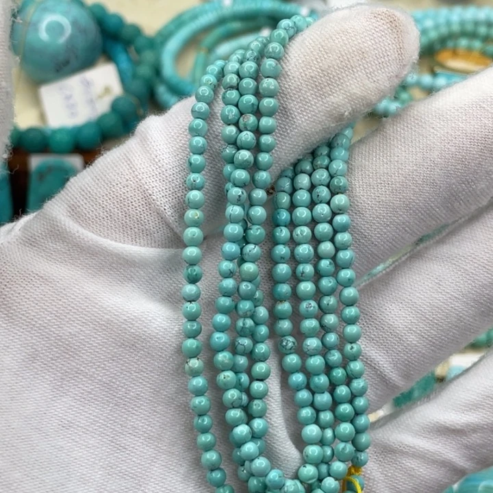 绿松石未镶嵌挂件