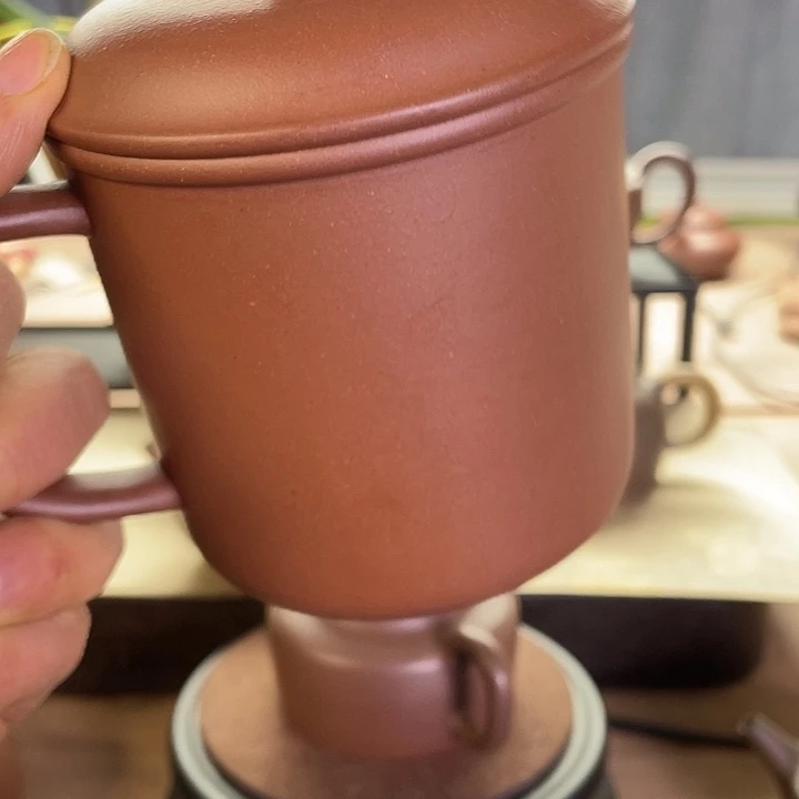 紫泥壶用****9紫砂杯