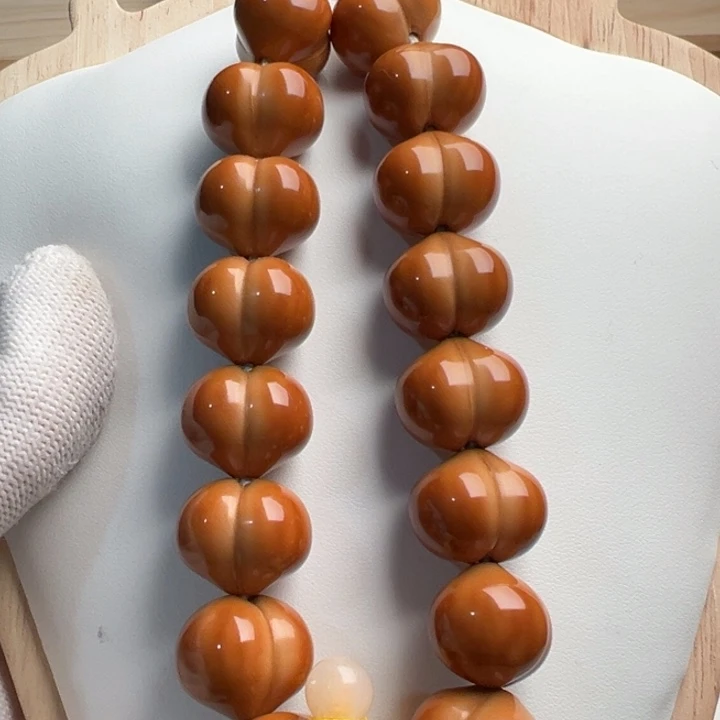 但***程猴头核桃手串猴头