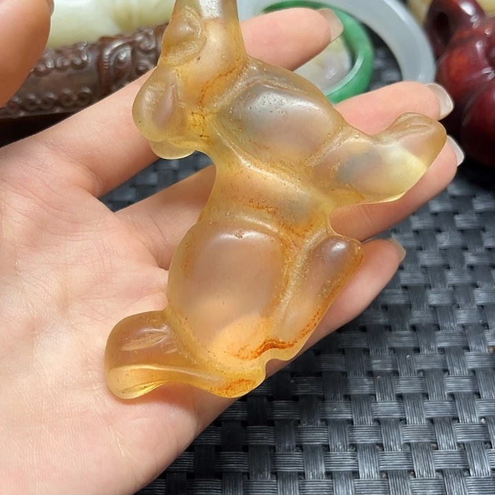 滴血莲花菩提把件