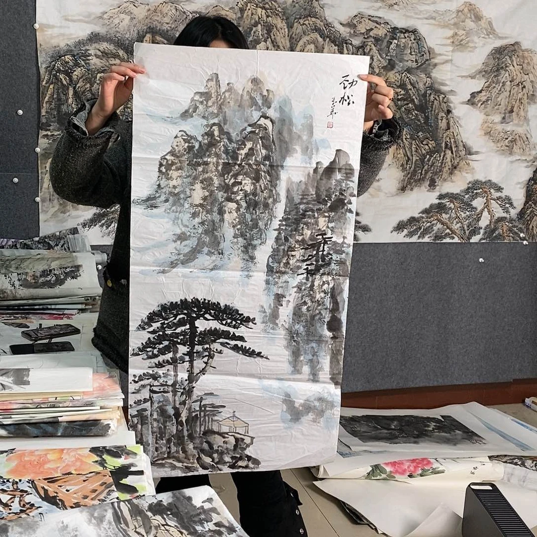 国画手写手绘国画作品68