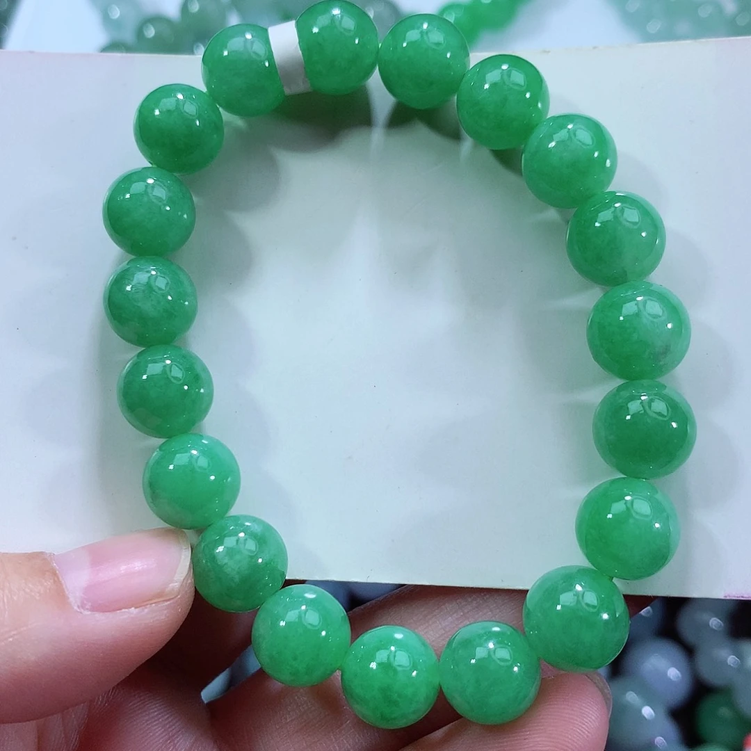 翡翠手链未镶嵌卡10