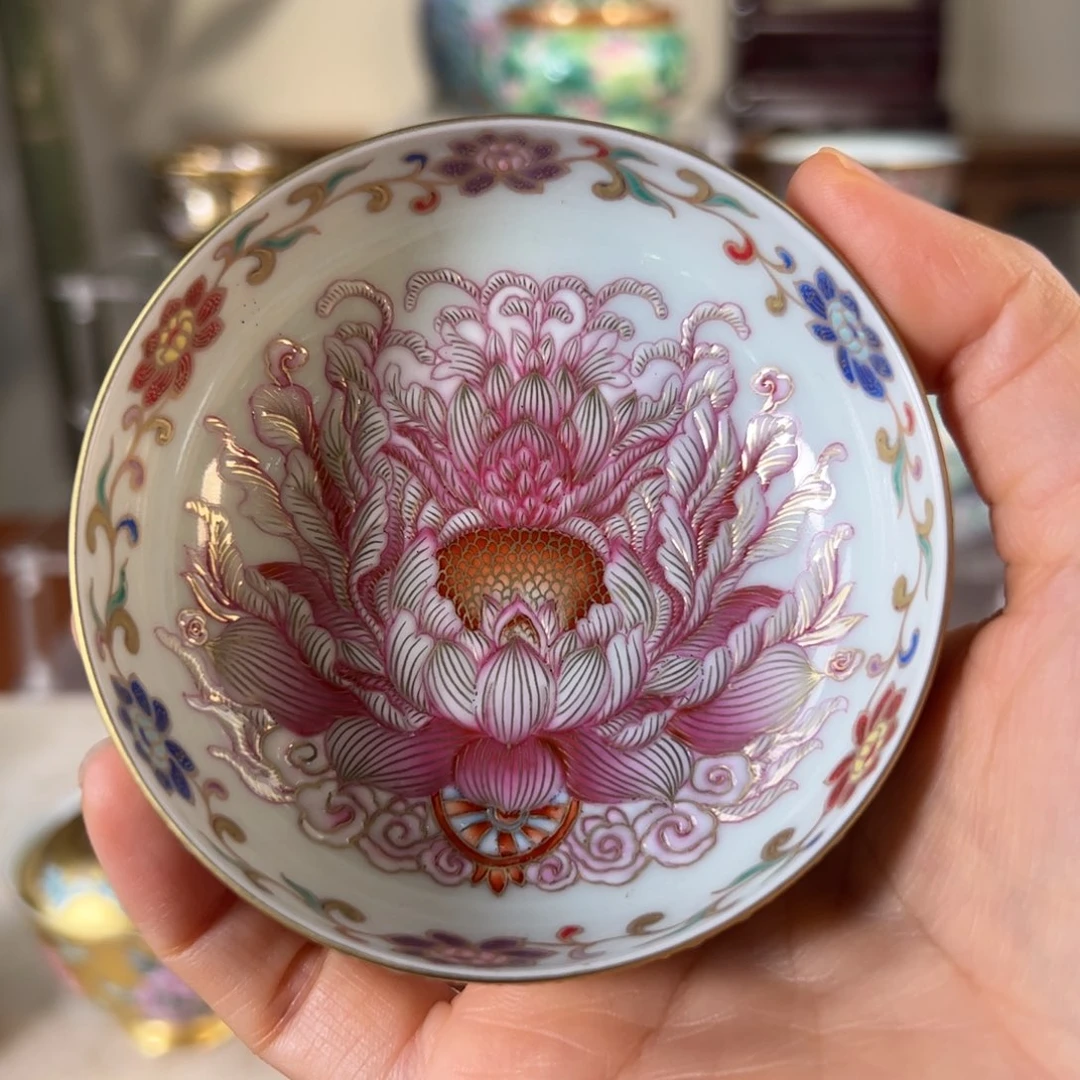 纯手工手绘 高端茶器