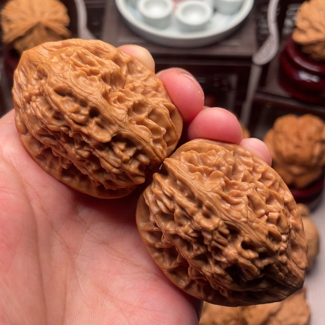 桃核把件47.3克名核之首小众承德鸡心39+