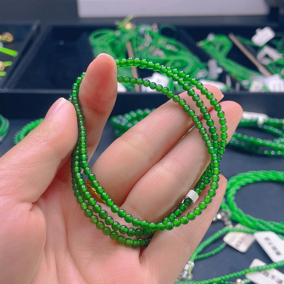 翡翠未镶嵌颈饰卡3