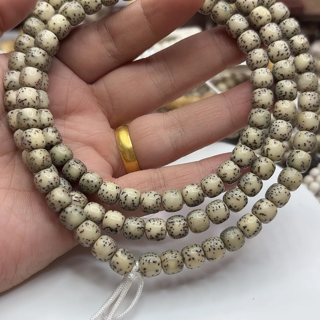 吊坠星月菩提87河豚绿背大留白