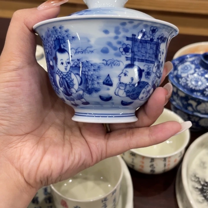 景德镇陶瓷制瓷杯子