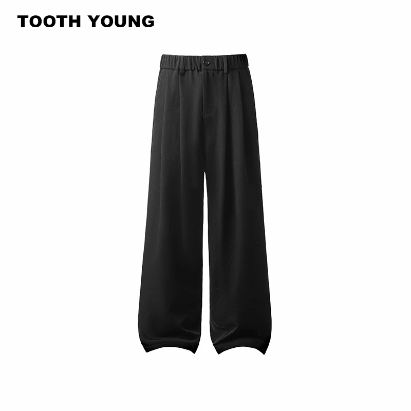 郑一爱穿搭 【气质西裤】简约高级感男士宽松显瘦直筒休闲裤